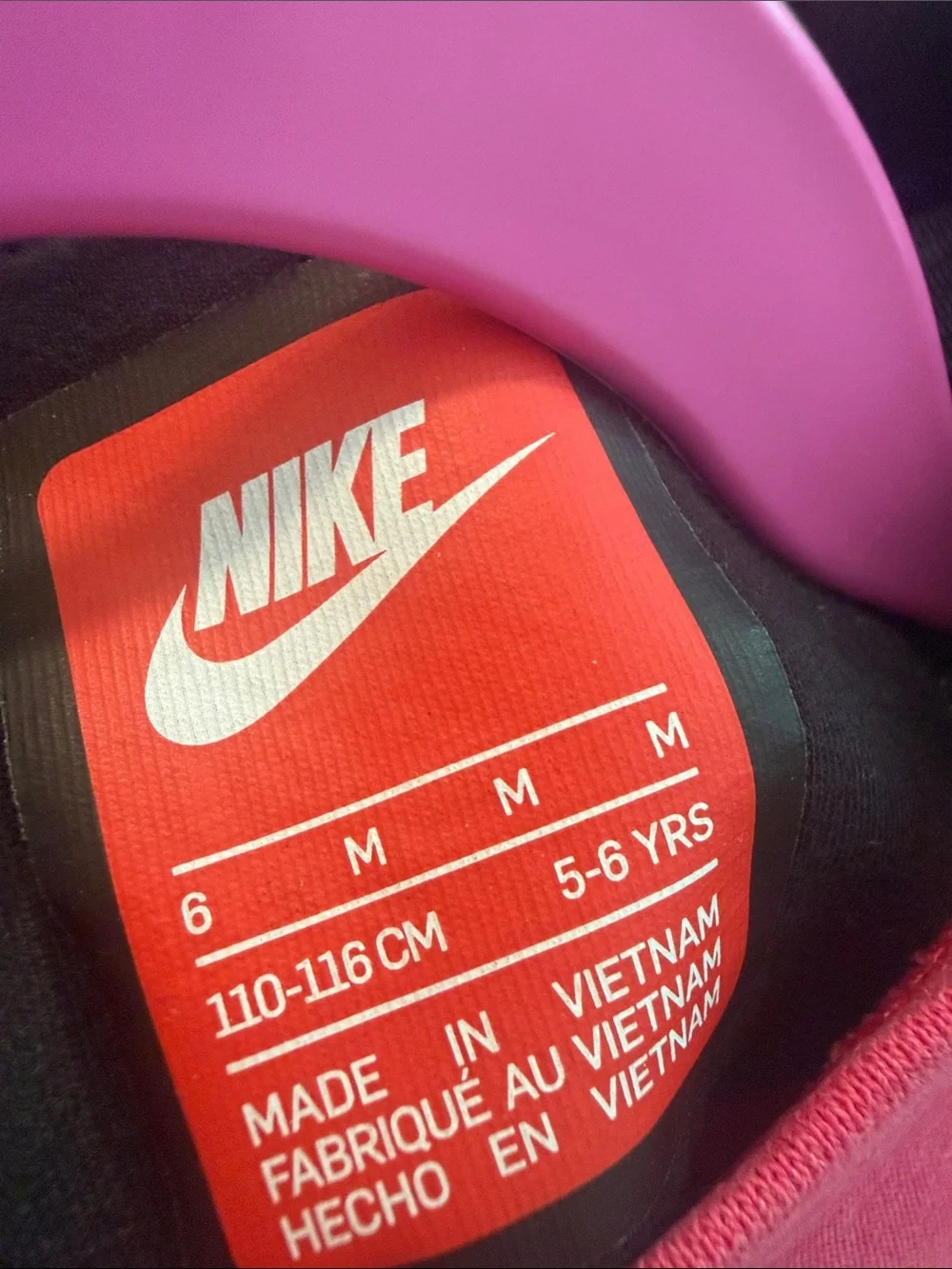Nike Girls Pink & Gray Athletic Pullover Dress NWOT